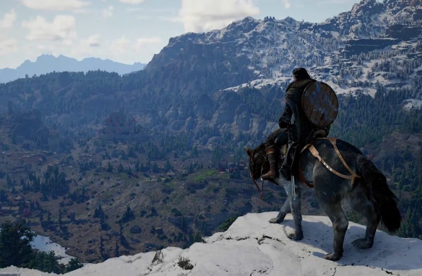 open world gameplay in crimson desert game